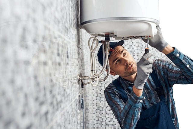 new water heater installation.