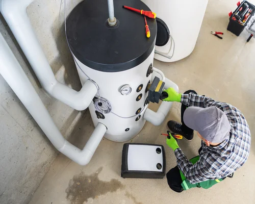 fast-plumber-checking-heater-canyon-country